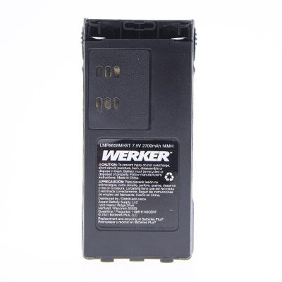 Werker 7.5V Extended Capacity NiMH Battery for Motorola PR1500 Two Way Radio - LMR9858MHXT