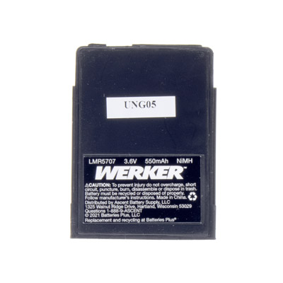 Werker 3.6V NiMH Battery for Dantona PAGER15 Replacement
