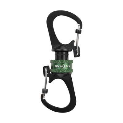 Nite Ize SLIDELOCK® 360° Magnetic Locking Dual Carabiner - Main Image