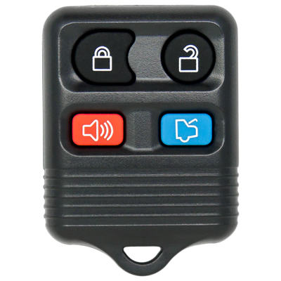 Four Button Key Fob Replacement Remote For Ford, Lincoln, and Mercury Vehicles