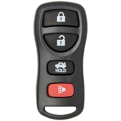 Four Button Key Fob Replacement Remote For Infiniti and Nissan Vehicles - Main Image