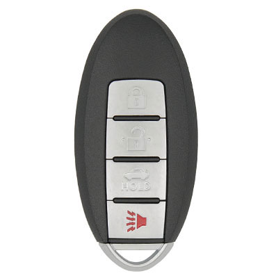 Four Button Key Fob Replacement Proximity Remote For Nissan Sentra and Versa Vehicles - Main Image