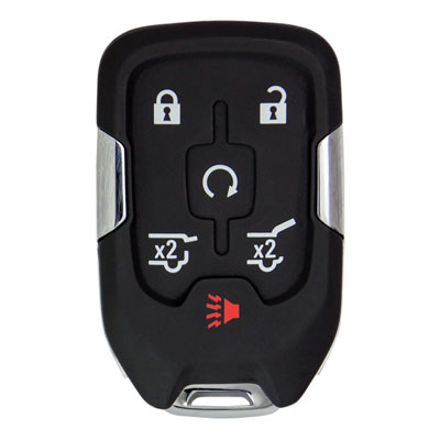 Six Button Key Fob Replacement Proximity Remote for GMC Vehicles