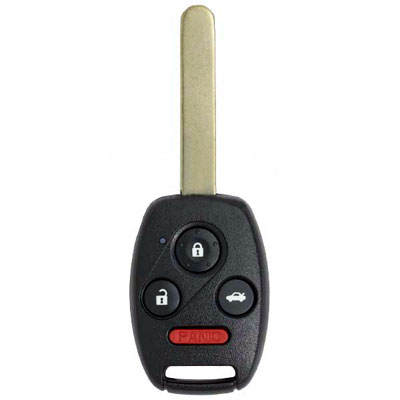 Four Button Combo Key Replacement Remote for Honda Civic Vehicles - FOB12241