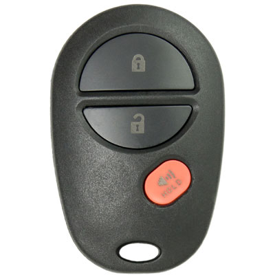 Three Button Key Fob Replacement Remote for Toyota Vehicles - Main Image