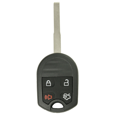Four Button Combo Key Replacement Remote for Ford Focus, Fiesta and Escape Vehicles