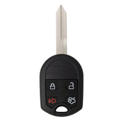 Four Button Key Fob Replacement Combo Key Remote for Ford Vehicles - Main Image