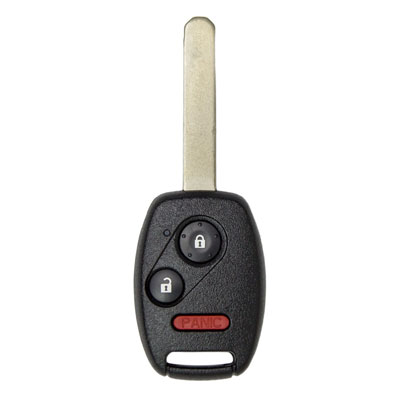 Three Button Key Fob Replacement Combo Key Remote for Honda Vehicles - Main Image