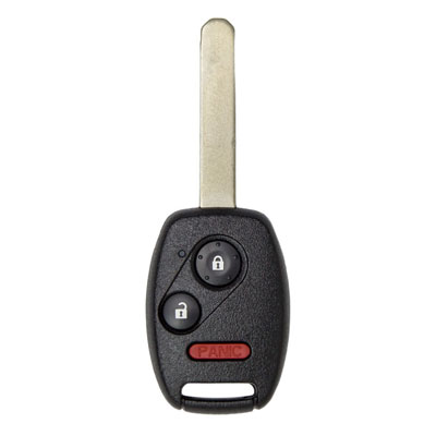 Three Button Key Fob Replacement Combo Key Remote for Honda Vehicles - FOB10138