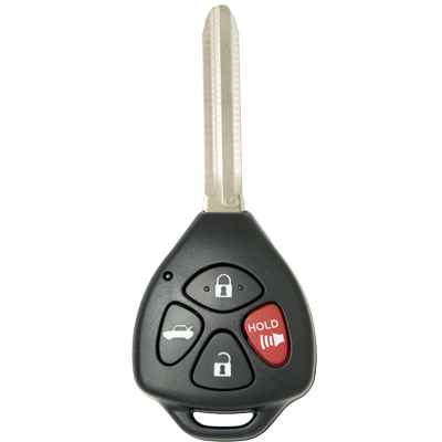 Four Button Key Fob Replacement Combo Key Remote For Toyota Vehicles - FOB10864