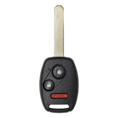 Three Button Key Fob Replacement Combo Key For Honda Vehicles