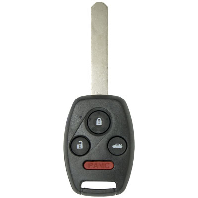 Four Button Combo Key Replacement Remote for Honda Vehicles - FOB12219