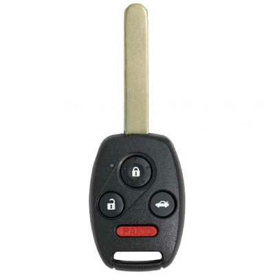 Four Button Combo Key Replacement Remote for Honda Vehicles - FOB13021