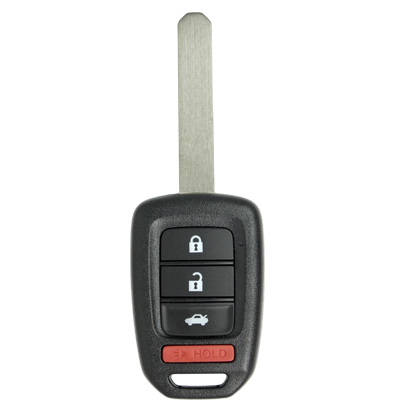 Four Button Combo Key Replacement Remote for Honda Civic Vehicles - FOB12244