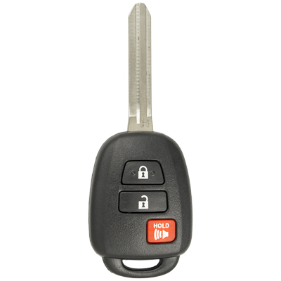 Three Button Combo Key Replacement Remote for Toyota Vehicles - FOB12364