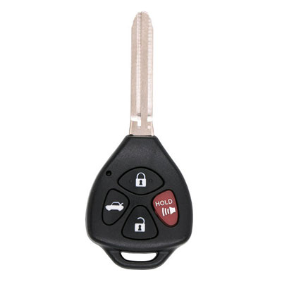 Four Button Combo Key Replacement Remote for Toyota Vehicles - Main Image