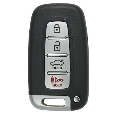 Four Button Key Fob Replacement Proximity Remote for Kia and Hyundai Vehicles