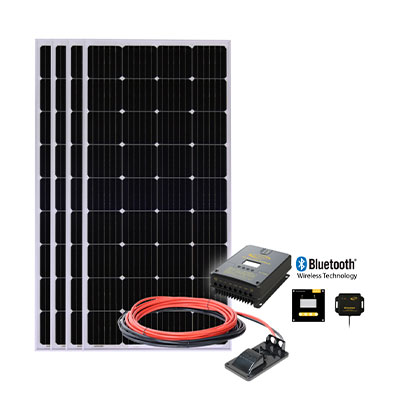 Go Power AE-4 760W Solar All Electric Kit w/60A MPPT