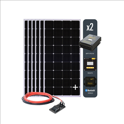 Go Power AE-6 1140W Solar All Electric Kit w/60A MPPT
