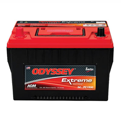 Odyssey Extreme Dual Purpose AGM 880CCA BCI Group 34 Heavy Duty Battery