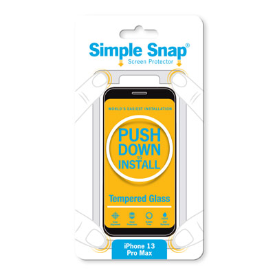 Simple Snap Apple iPhone 13 Pro Max Screen Protector