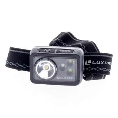LuxPro LP735 Tricolor735 Waterproof 355 Lumen AAA Headlamp - FLA10093