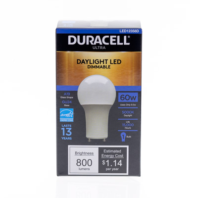 duracell ultra led bulb 60w