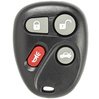 Four Button Key Fob Replacement Remote For Chevrolet, Oldsmobile, Pontiac, and Saturn Vehicles - FOB10813