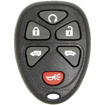 Six Button Key Fob Replacement Remote For Buick, Chevrolet, Pontiac, and Saturn Vehicles - FOB10187