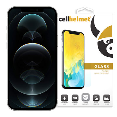 cellhelmet Tempered Glass Screen Protector for Apple iPhone 12 Pro Max - REP12439
