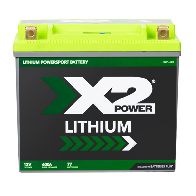 X2Power Lithium Iron Phosphate X2P20 Powersport Battery - CYL10089