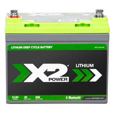 X2Power 12.8V 35AH High-performance Commercial Lithium Battery - SLA12.8-35M8-BT