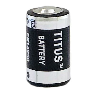 Titus 3.6V 1/2 AA Lithium Battery