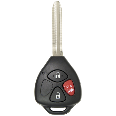 Three Button Key Fob Replacement Combo Key Remote for Toyota Vehicles