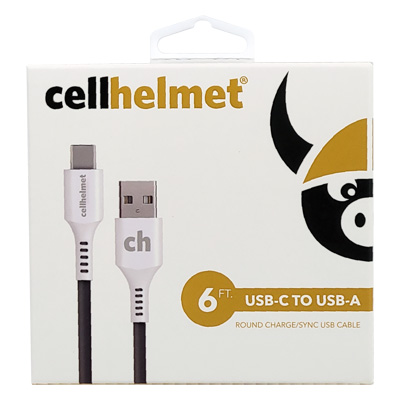 cellhelmet 6-Foot USB-A to USB-C Charging / Syncing Cable - PWR11172