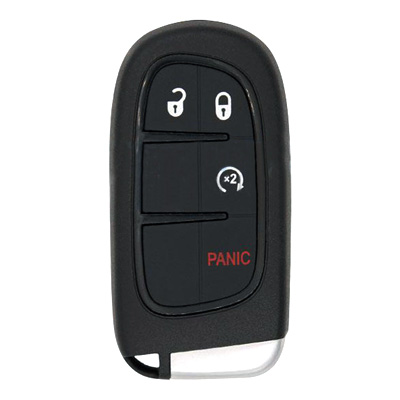 Four Button Smart Key Replacement Remote for Dodge Vehicles - FOB13231