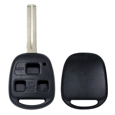 Three Button Remote Key Replacement Shell for Lexus Vehicles - FOB12923