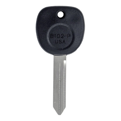 Replacement Car Key, Non-Transponder, for Buick, Chevrolet, Cadillac, and GMC Vehicles - FOB13233
