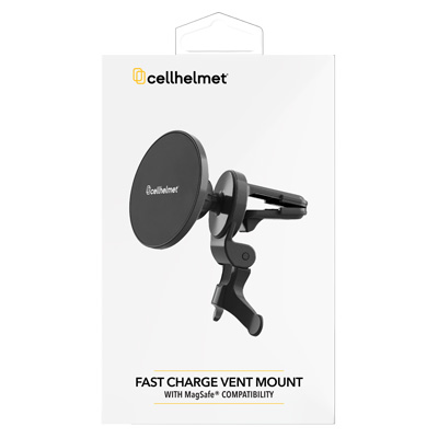 cellhelmet Fast Charge Car Phone Mount, Air Vent Mount with MagSafe Compatibility - PWR11216