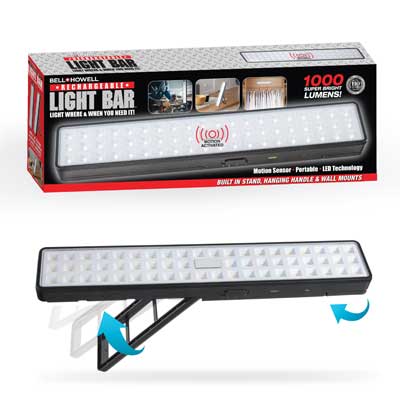 Bell + Howell Rechargeable 1000 Lumen LED Light Bar - PLP11695