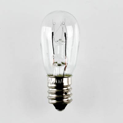 EIKO E12 S6 Clear Standard Miniature Bulb - 1 Pack - INC10951