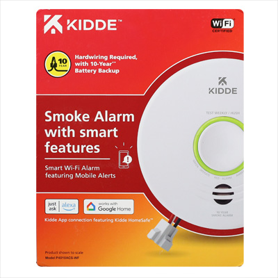 Kiddie Wi-Fi Smart Smoke Detector, Hardwiring install - PLP11718