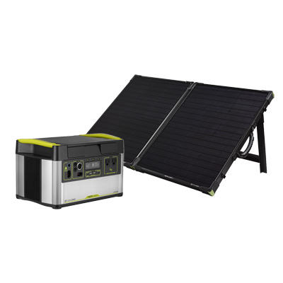 Goal Zero YETI 1000X Solar Generator With 100 Boulder Solar Panel, Bundle
