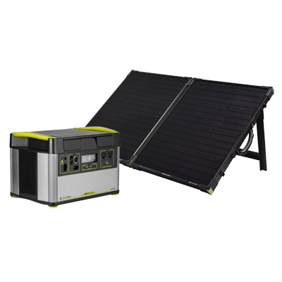 Goal Zero YETI 1500X Solar Generator With 100 Boulder Solar Panel, Bundle - PWE10133