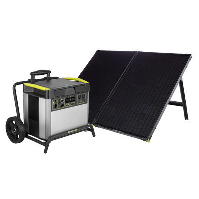 Goal Zero YETI 3000X Solar Generator With 200 Boulder Solar Panel, Bundle - PWE10134