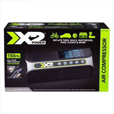 X2Power Lithium Air Compressor and Tire Inflator - SLC10298