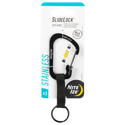 NiteIze SlideLock Key Ring - PLP11727