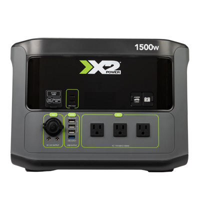 X2Power X2-1500 1500Wh Lithium Portable Power Station - PWE10140