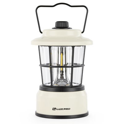 LUXPRO Retro Filament Lantern - Beige - FLA10121