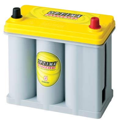 Optima Yellow Top AGM 450CCA BCI Group 51R Car and Truck Battery